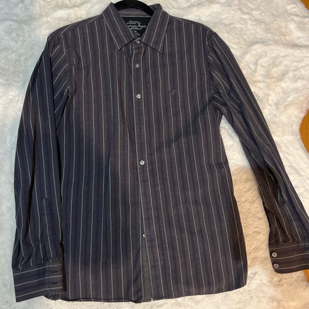 American eagle button down